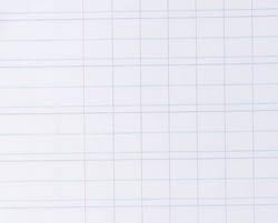 cahier double ligne