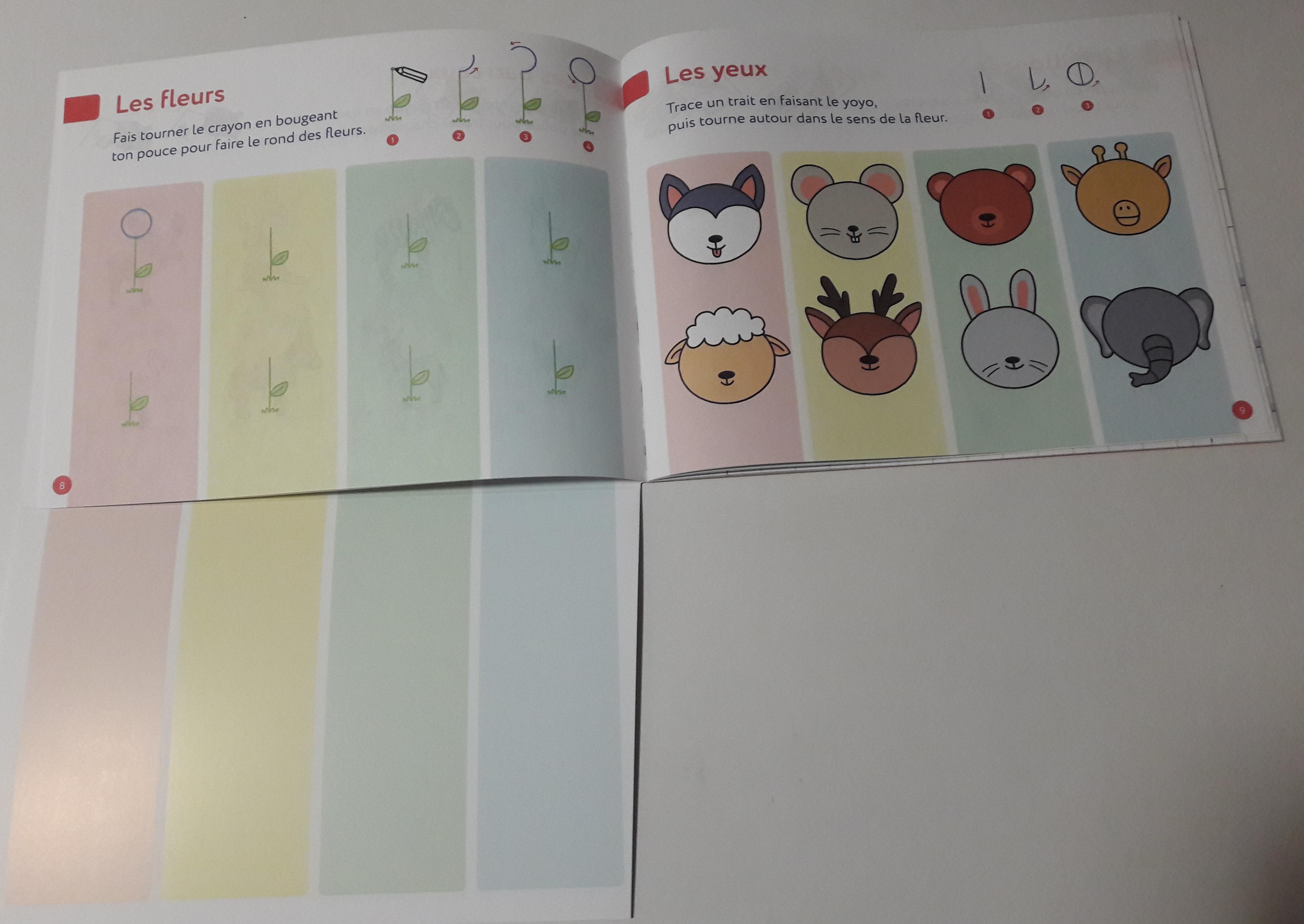 Cahier d'écriture pour Enfant de Grande Section de Maternelle et