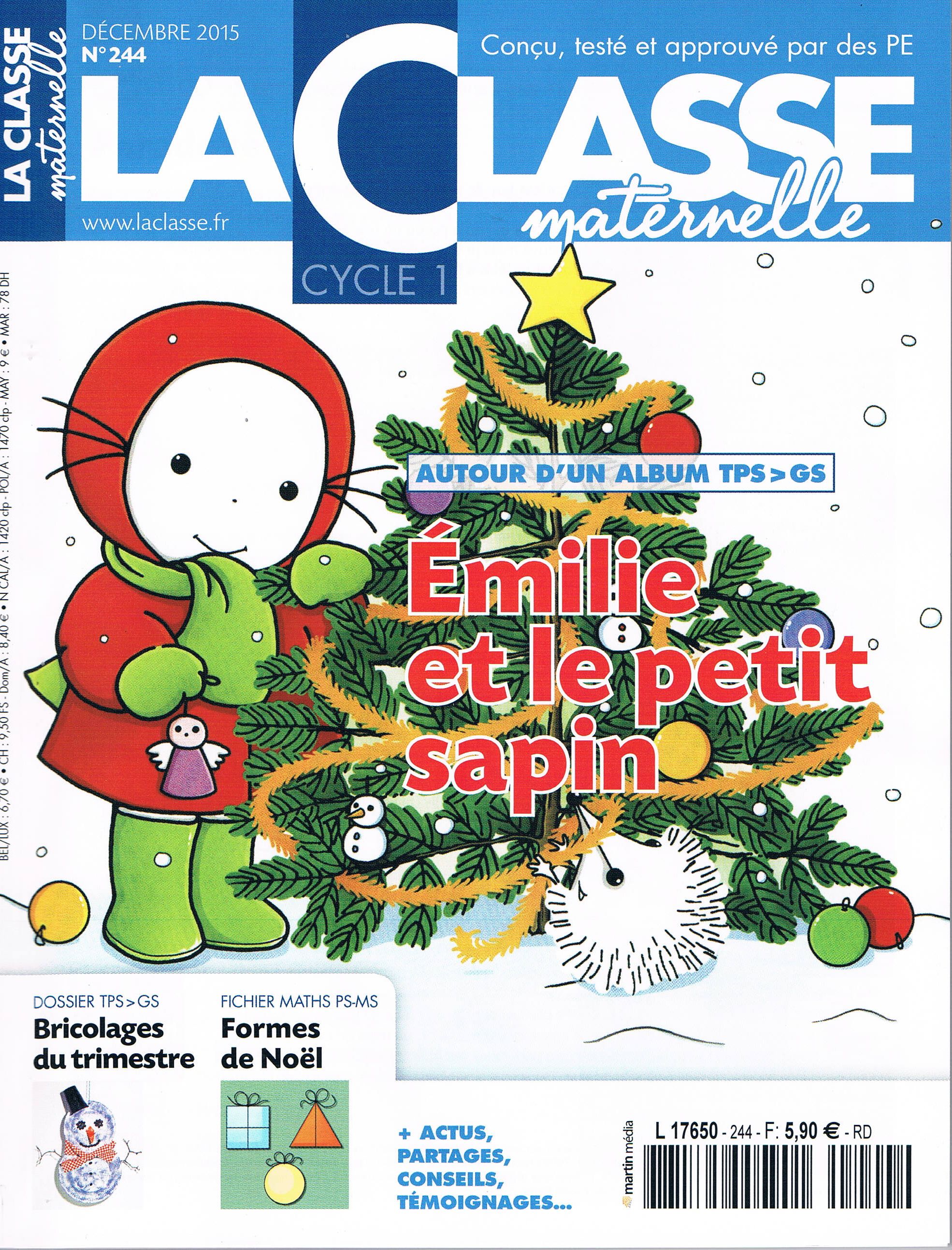 couverture classe maternelle article Pierson