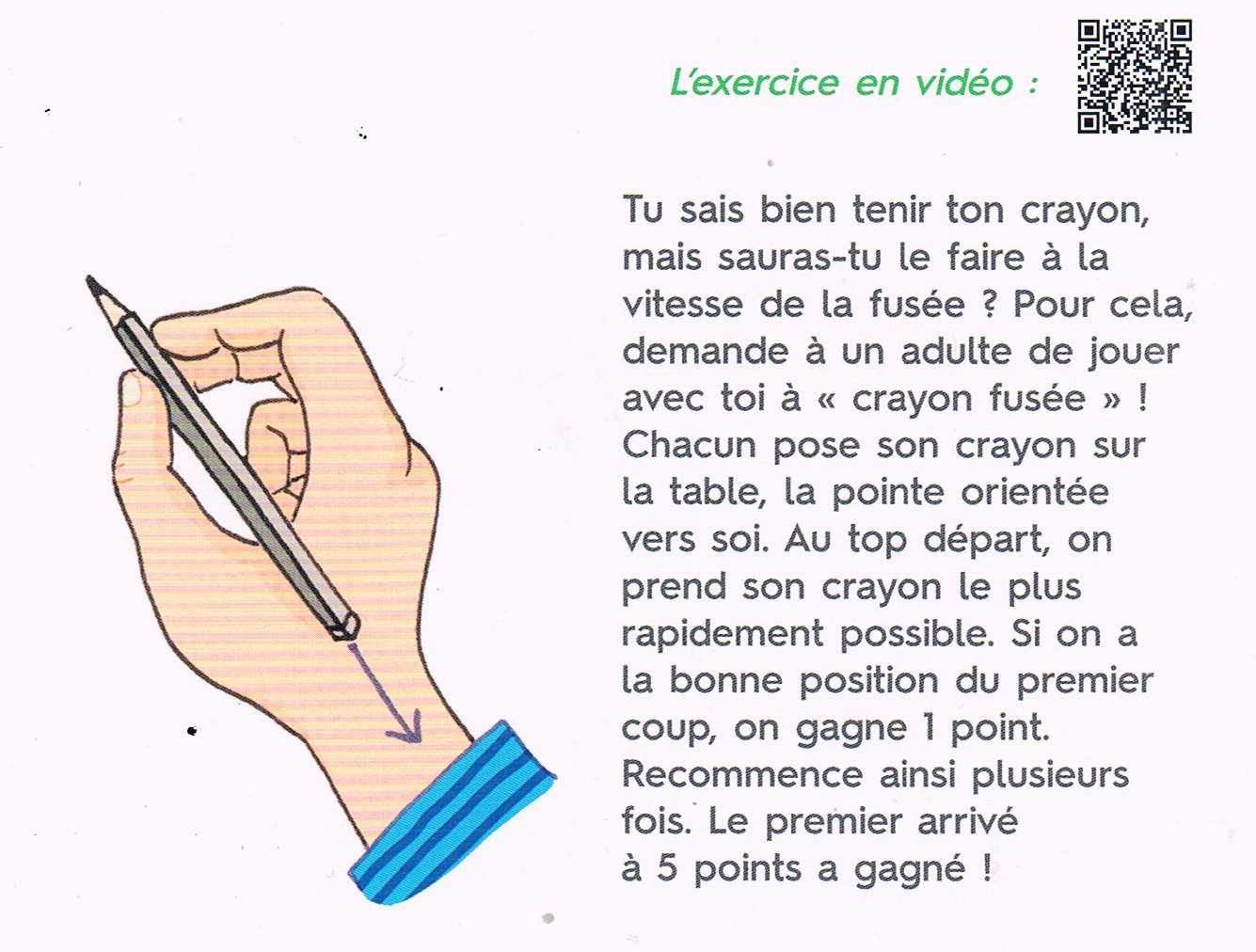 crayon fusée