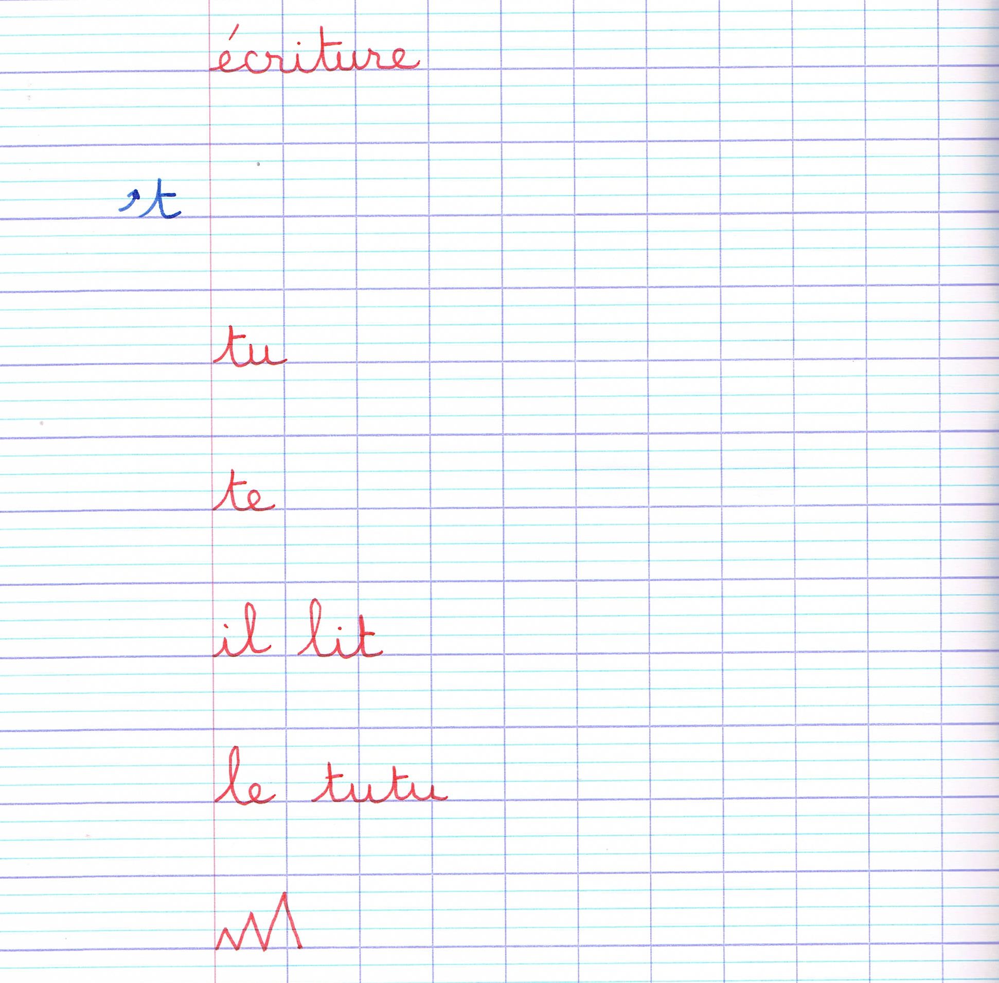 page 2 écriture