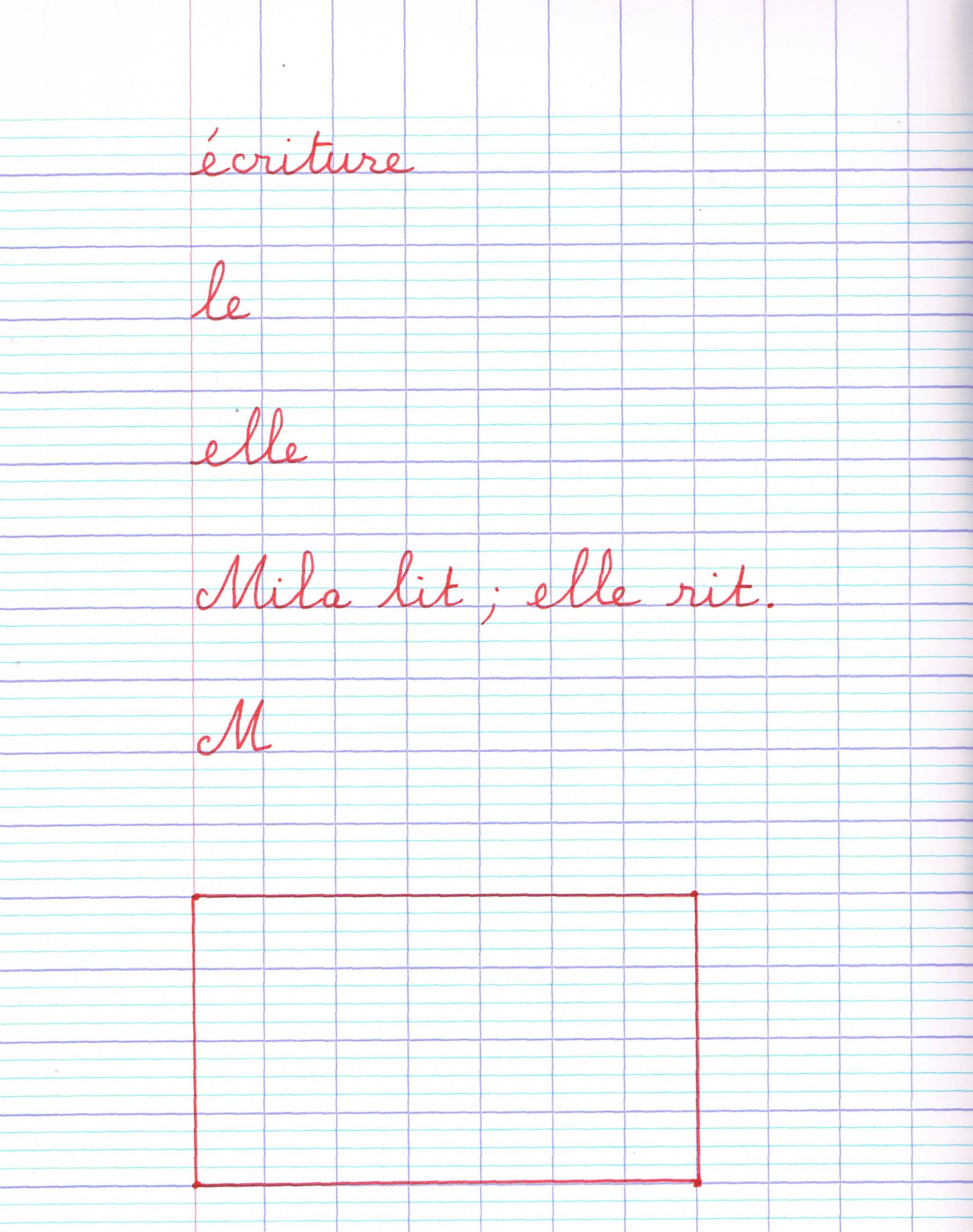 page 3 écriture